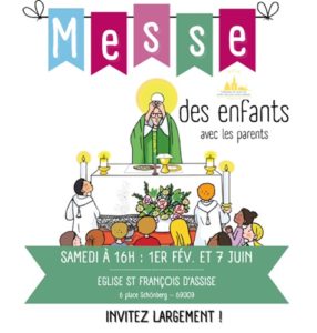 Messe des enfants, avec les parents à St François