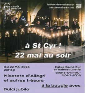 Concert à la bougie @ Eglise de St Cyr